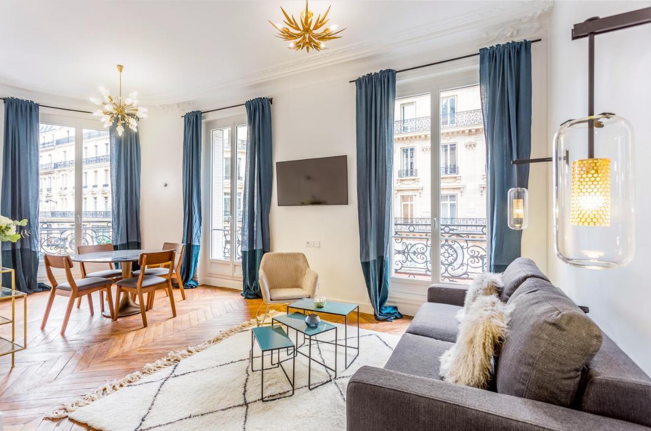 Habitat Parisien - 2Br-2Ba - Ac - Balcony - Opera Apartman Kültér fotó